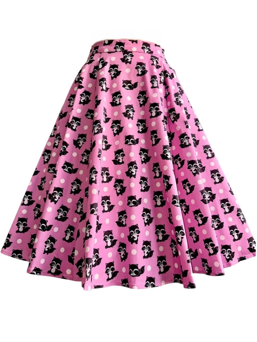 Eva Rose‎ Pink Raccoon Full Skirt NWT Size 4X